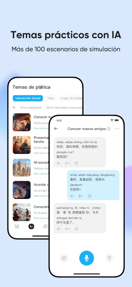 Captura de la aplicación SuperChinese