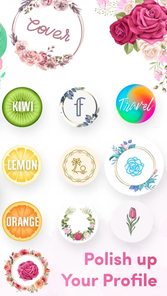 Captura de la aplicación Cover Highlights