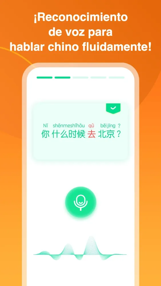 Captura de la aplicación HelloChinese