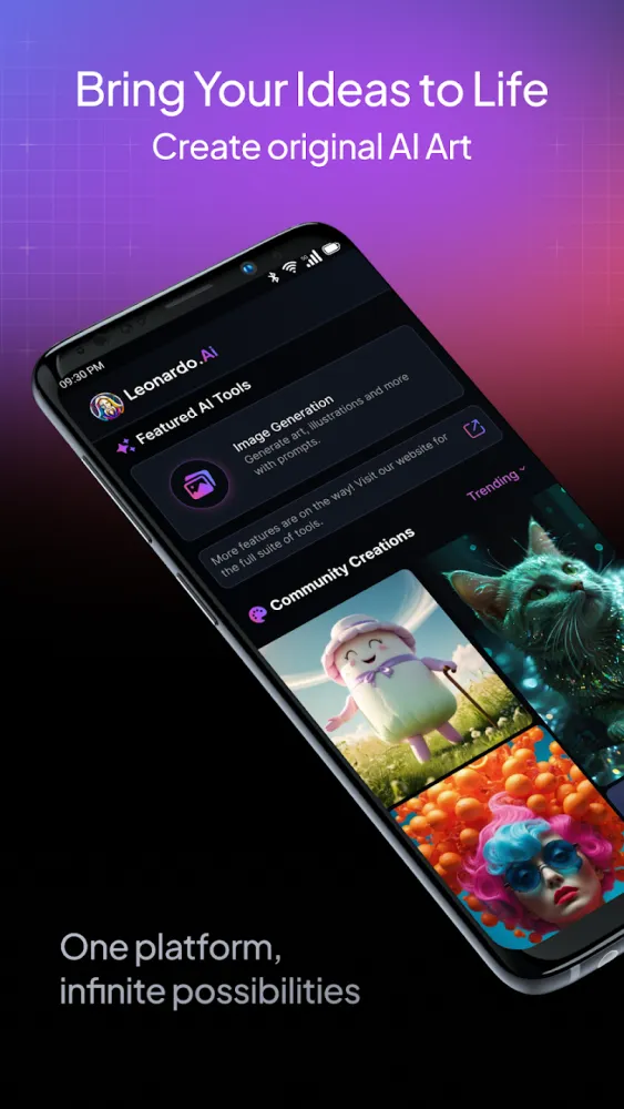 Captura de la aplicación Leonardo.Ai