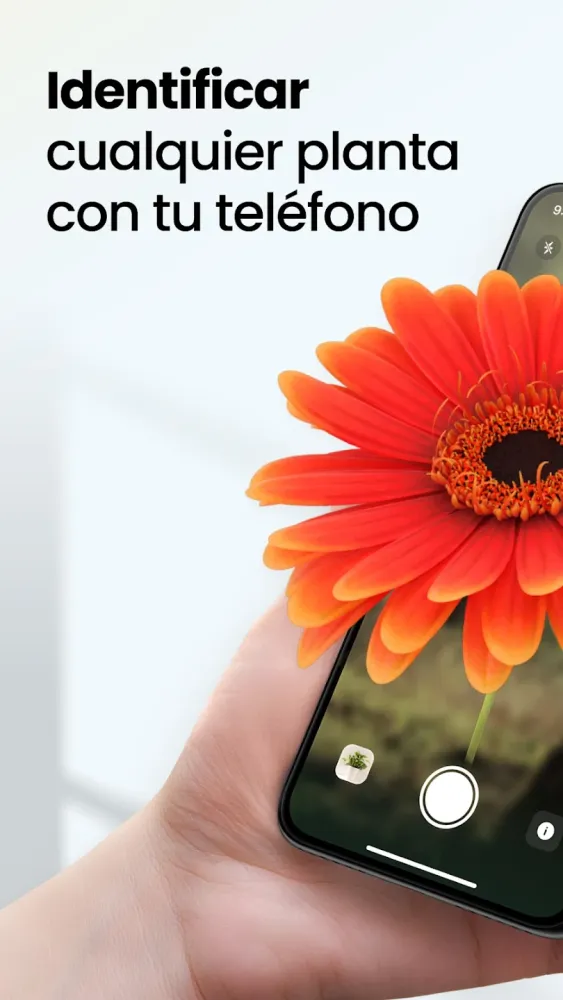 Captura de la aplicación Plant App