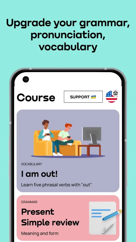 Captura de la aplicación Promova