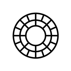 Logo de la aplicación VSCO