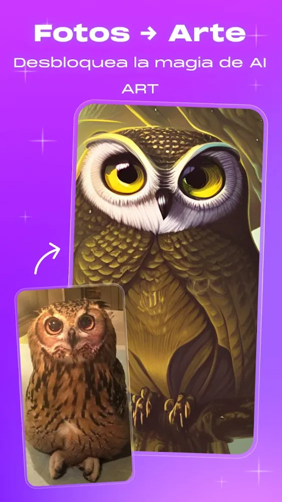 Captura de la aplicación WOMBO Dream