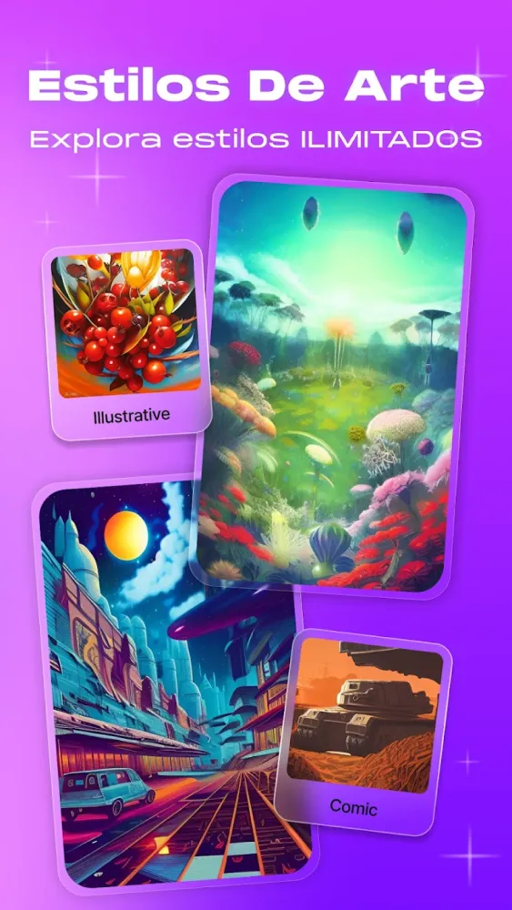 Captura de la aplicación WOMBO Dream