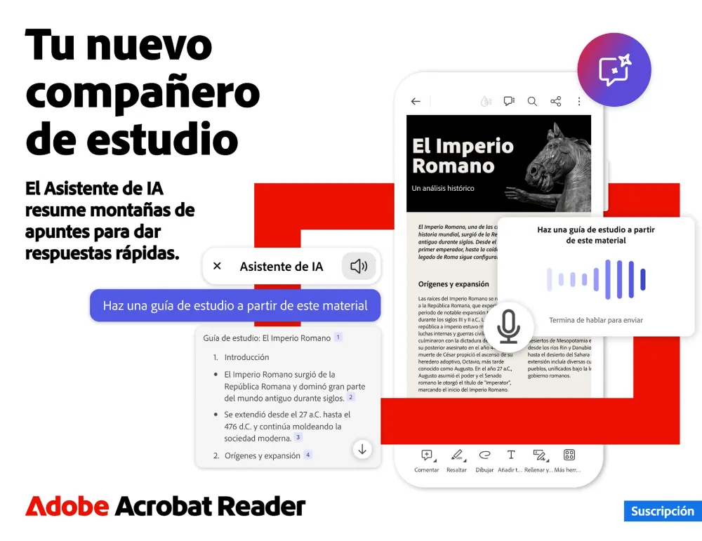 captura de la app Adobe Acrobat