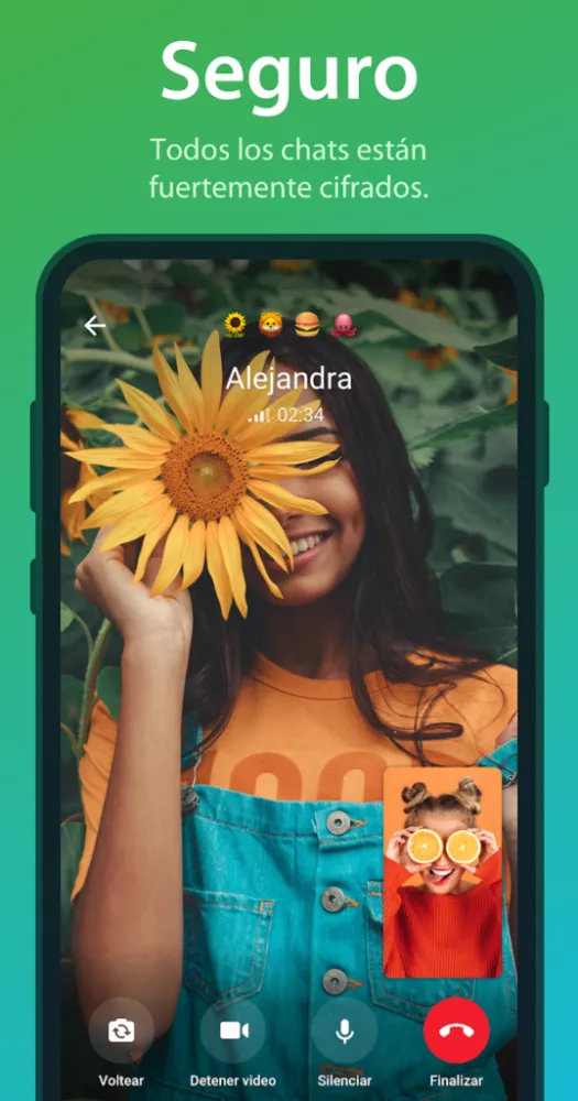 Captura de la aplicación Telegram