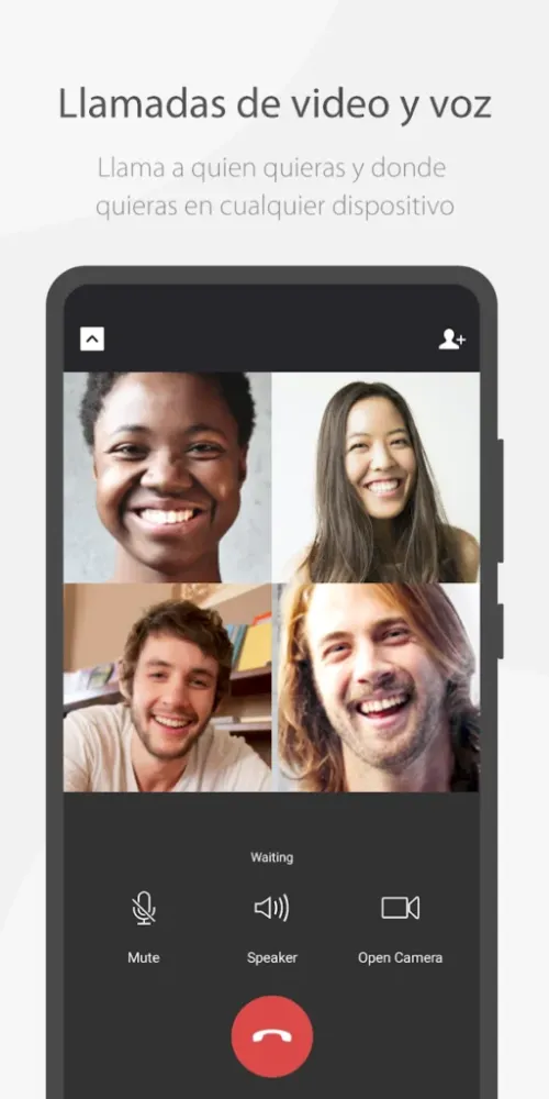 Captura de la aplicación WeChat
