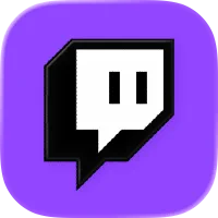 Logo de la aplicación Twitch