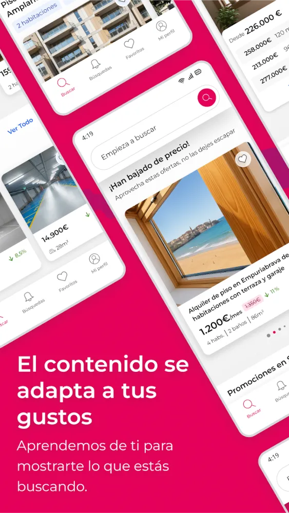 Captura de la aplicación Yaencontre 
