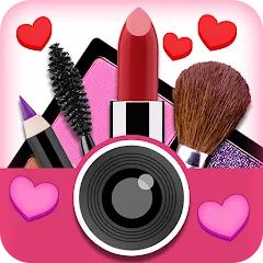 Logo de la aplicación YouCam Makeup