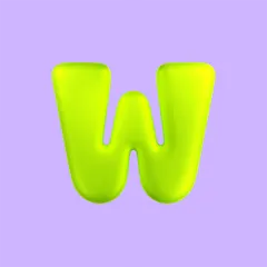 Logo de la aplicación Whering: