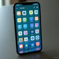 Foto de un móvil con Android