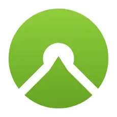 Logo de la aplicación Komoot