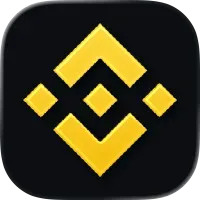 Logo de la aplicación Binance