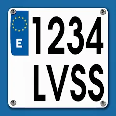 Logo de la aplicación Matrículas españolas